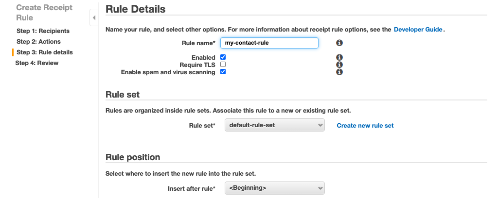 Write a Sample Lambda to Send Emails using SES in AWS